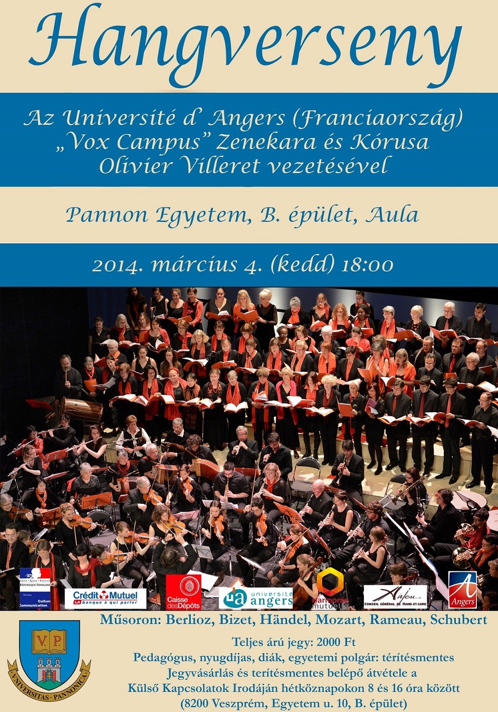 Angers Veszprém egyetem