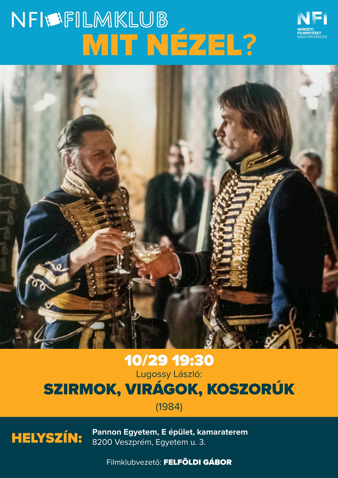 Felfoldi Gabor NFI Filmklub Filmplakat A3 2