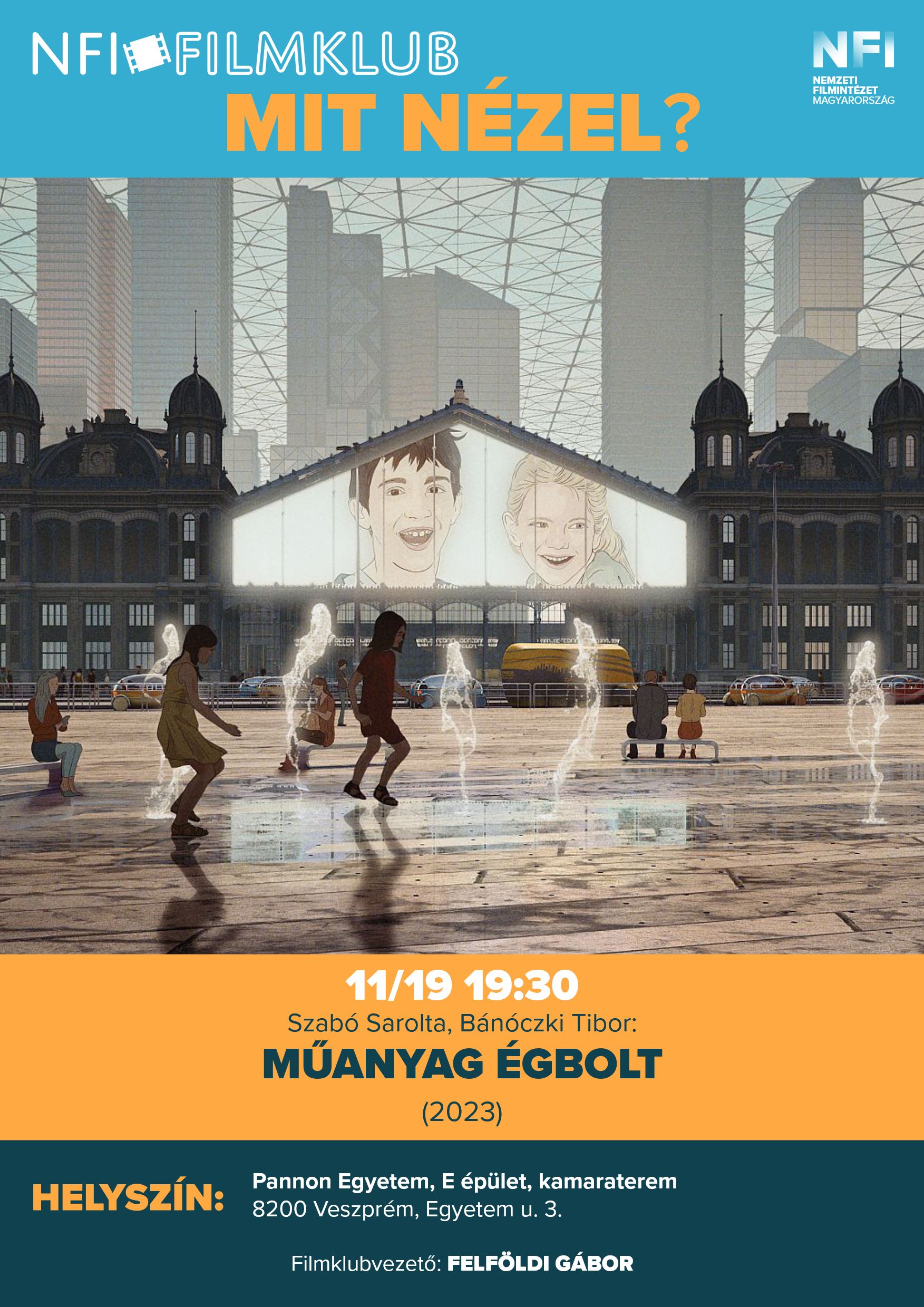 Felfoldi Gabor NFI Filmklub Filmplakat A3 nov dec 1