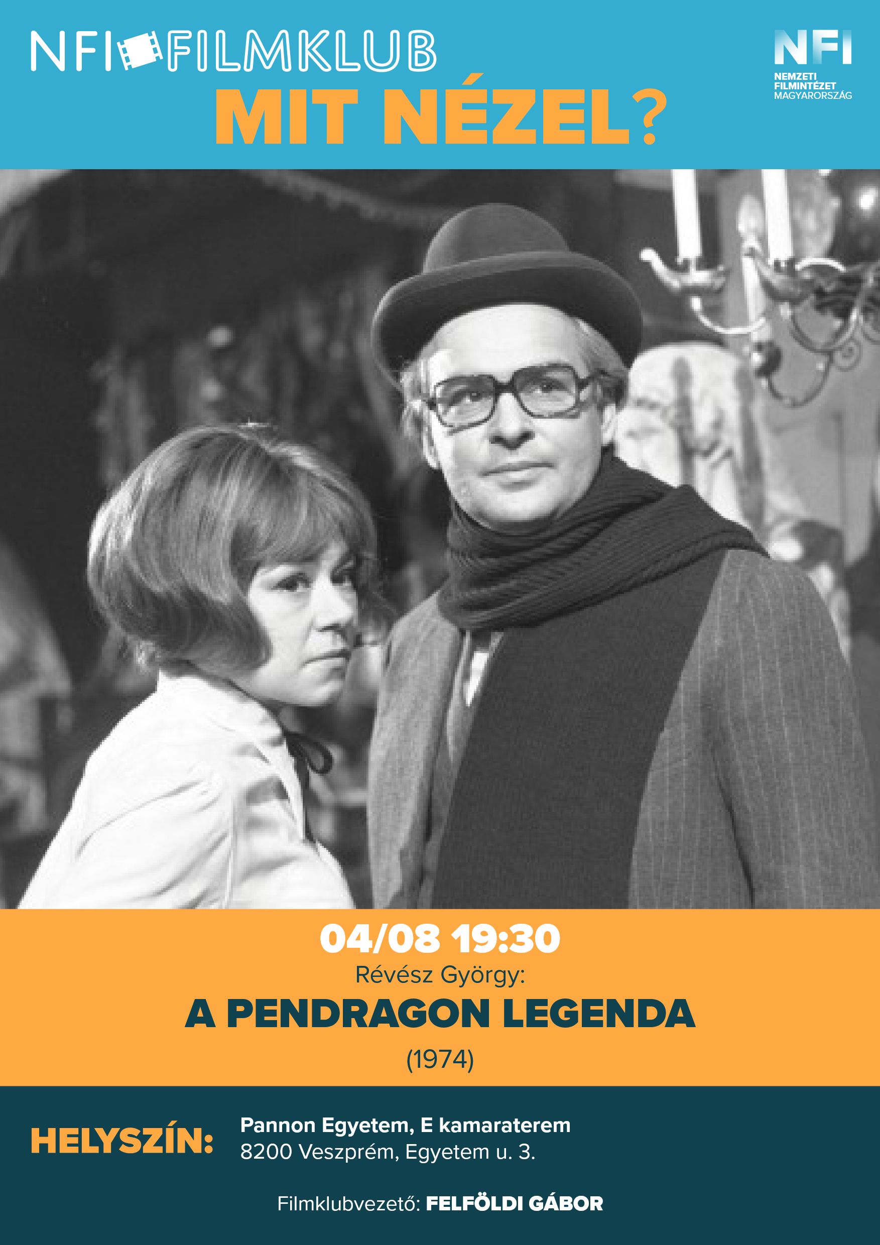 PANNONEGYETEM NFI Filmklub Filmplakat A3 3
