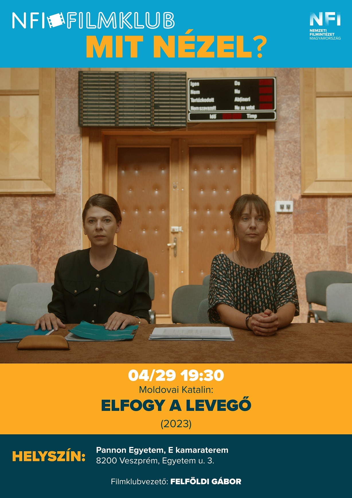 PANNONEGYETEM NFI Filmklub Filmplakat A3 4